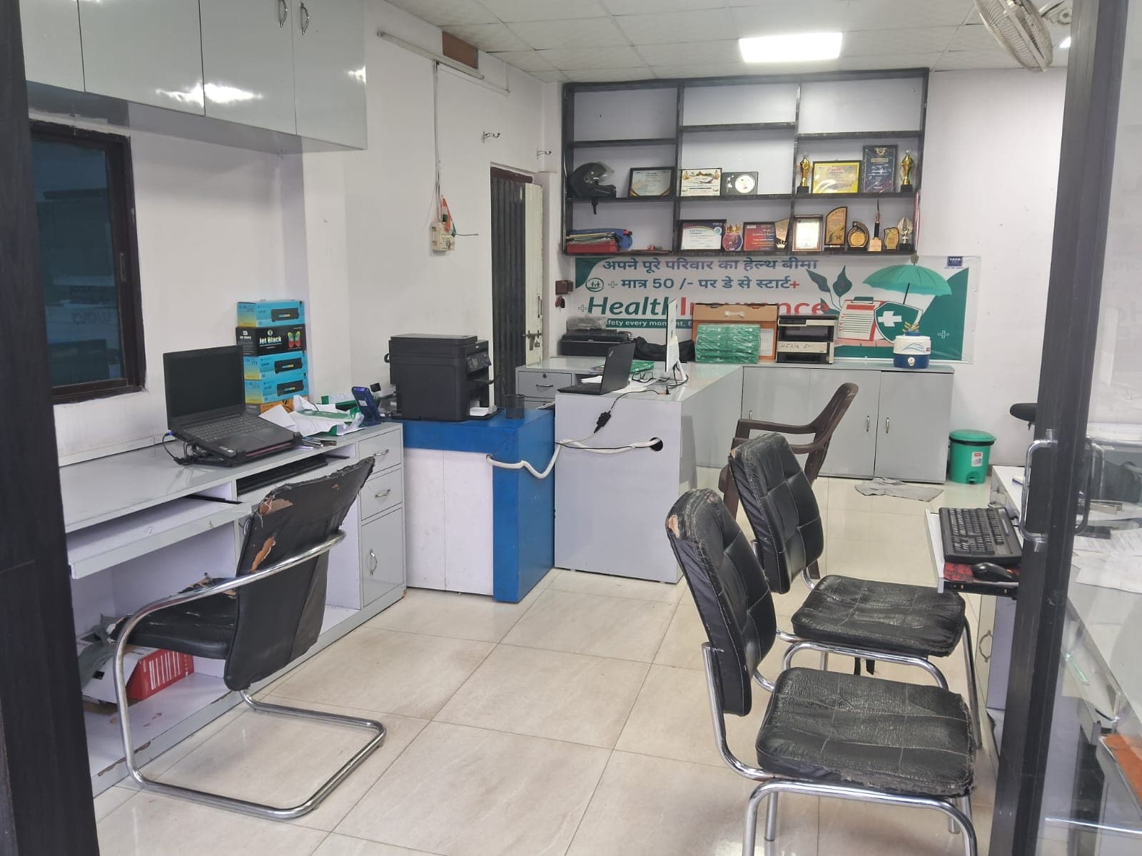 Document verification desk — Every file is checked twice before submission
